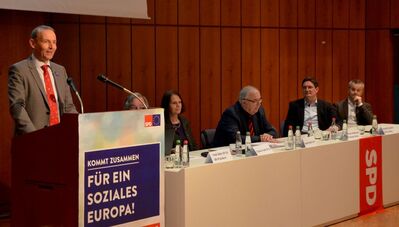 Von links: Dieter Heidtmann, Claudia Friedel, Herbert Bösch, Reinhold Einwallner, Rainer Röver